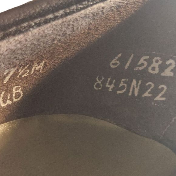 Naturalizer Shoes Heels Leather Open Toe Women's Black Size 7.5 Medium - Picture 9 of 15